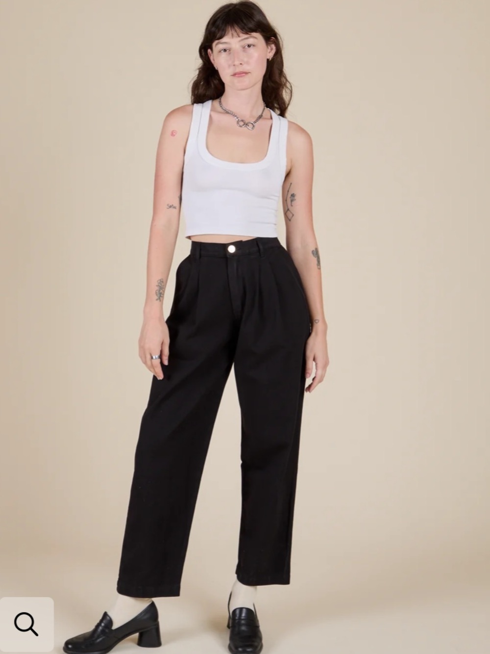 Big Bud Press HEAVYWEIGHT TROUSERS - BASIC BLACK